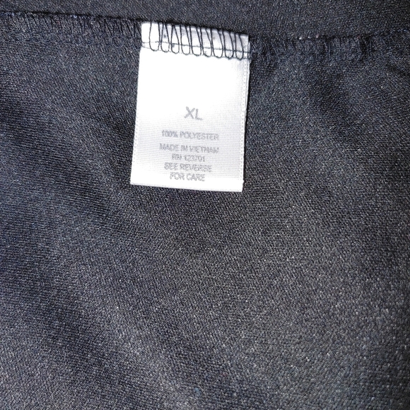 ROZ ALI Blue Multi-Colored Shell Top - Picture 4 of 5